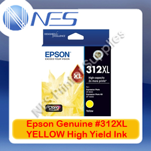 Epson Genuine #312XL-Y YELLOW High Yield Ink Cartridge for XP-8500/XP-15000 (T183492)